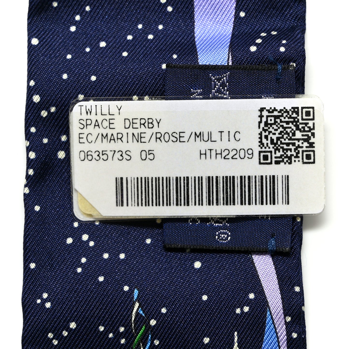 Silk Space Derby Twilly Marine Rose Multicolor