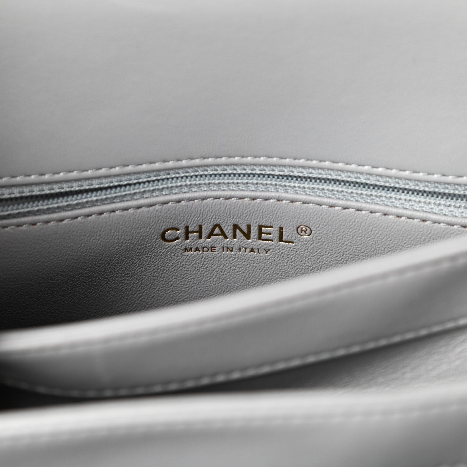 Chanel Lambskin Quilted Small Trendy CC Dual Handle Flap Bag Grey 6 of 10