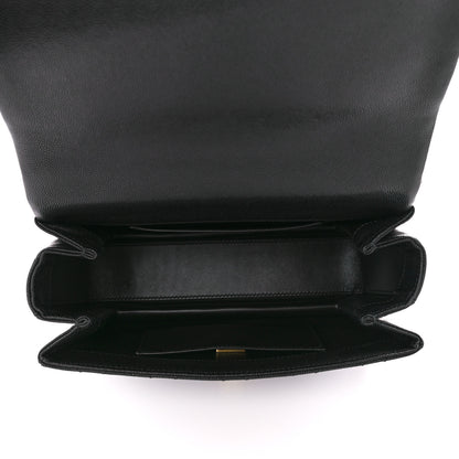 Chanel Caviar Quilted Coco First Flap Black 5 of 10