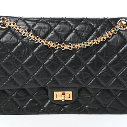 Chanel Aged Calfskin Quilted 2.55 Reissue 226 Flap Black 8 of 10