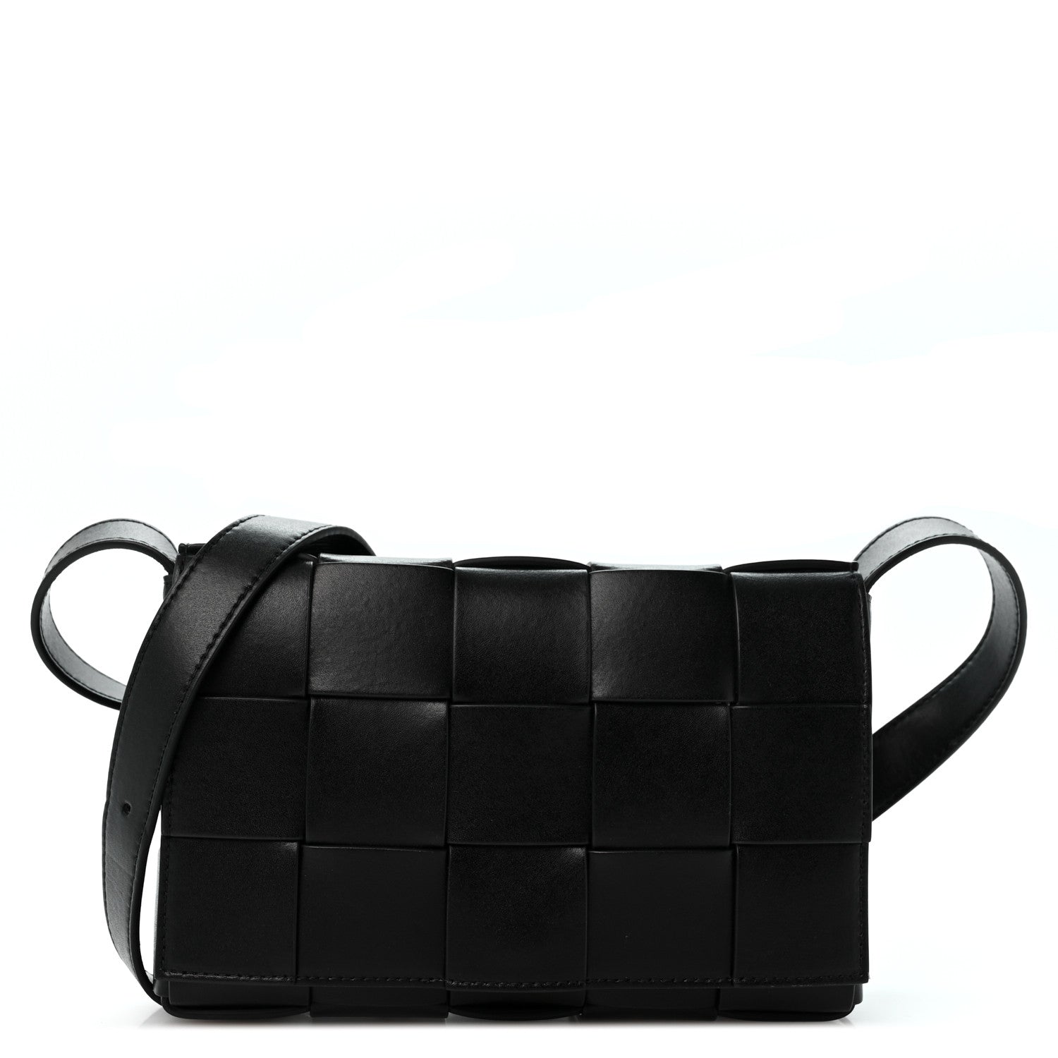 Bottega Veneta Nappa Maxi Intreccio Cassette Bag Black Parakeet 1 of 13