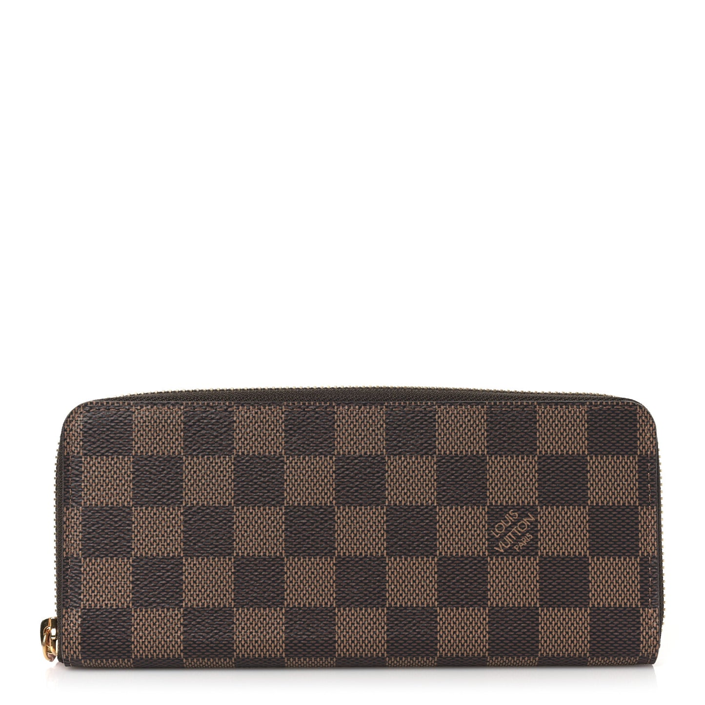 Damier Ebene Clemence Wallet Rose Ballerine