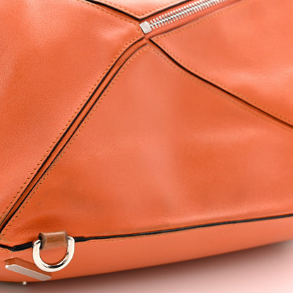 Loewe Calfskin Medium Puzzle Bag Orange 19 of 22