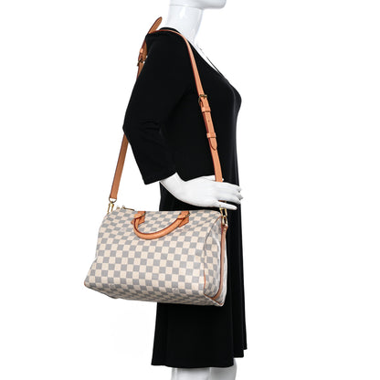 Louis Vuitton LOUIS VUITTON Damier Azur Speedy Bandouliere 30 2 of 10