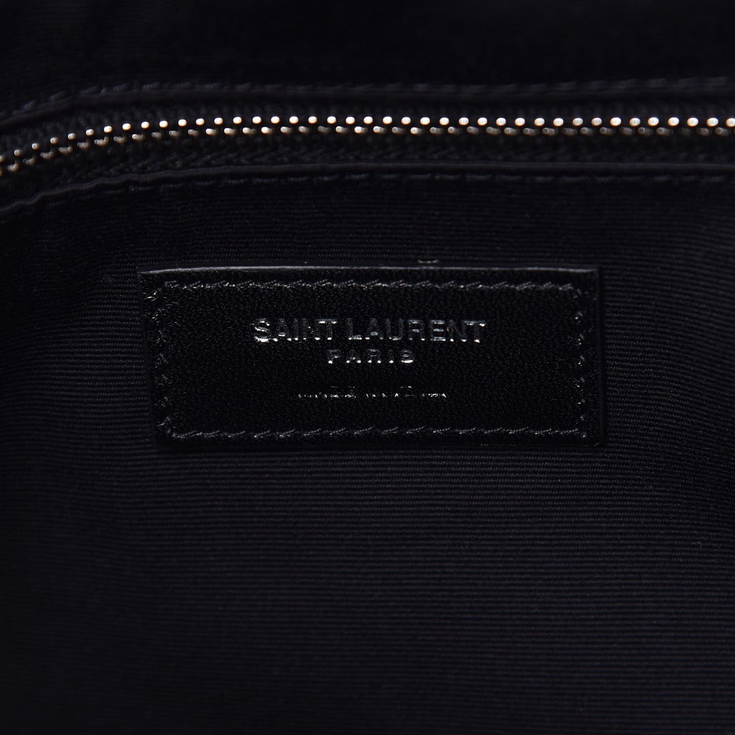 Calfskin Y Quilted Monogram Large Loulou Shopper Deep Marine