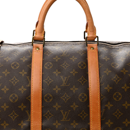 Louis Vuitton Monogram Keepall Bandouliere 55 8 of 22
