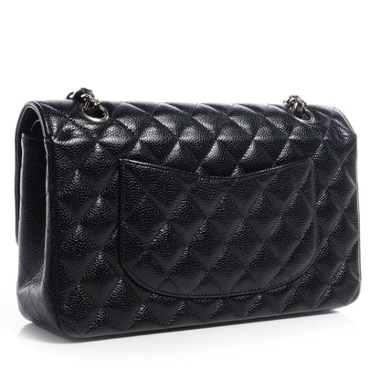 Chanel Caviar Quilted Medium Double Flap Black 3 of 7
