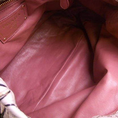 Prada X JAMES JEAN Cervo Lux Fairy Print Hobo Prugna 8 of 10