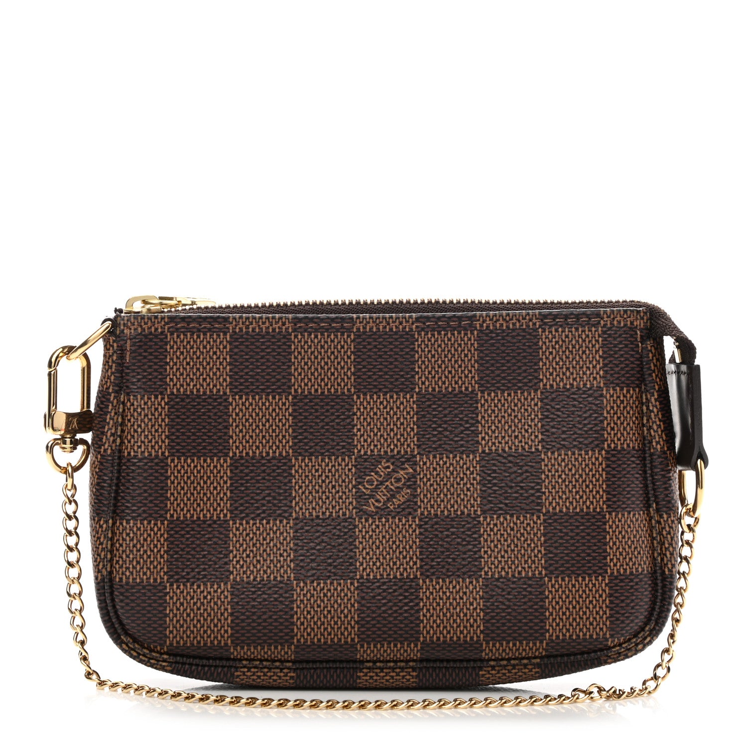 Louis Vuitton Damier Ebene Mini Pochette Accessories 1 of 8
