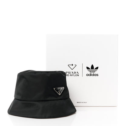 Prada X ADIDAS Re-Nylon Triangle Bucket Hat M Black 11 of 11