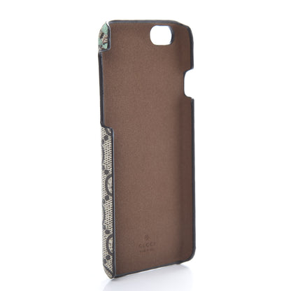 Gucci GG Supreme Monogram Tian Print iPhone 7 Case Beige Multicolor New Acero 3 of 7