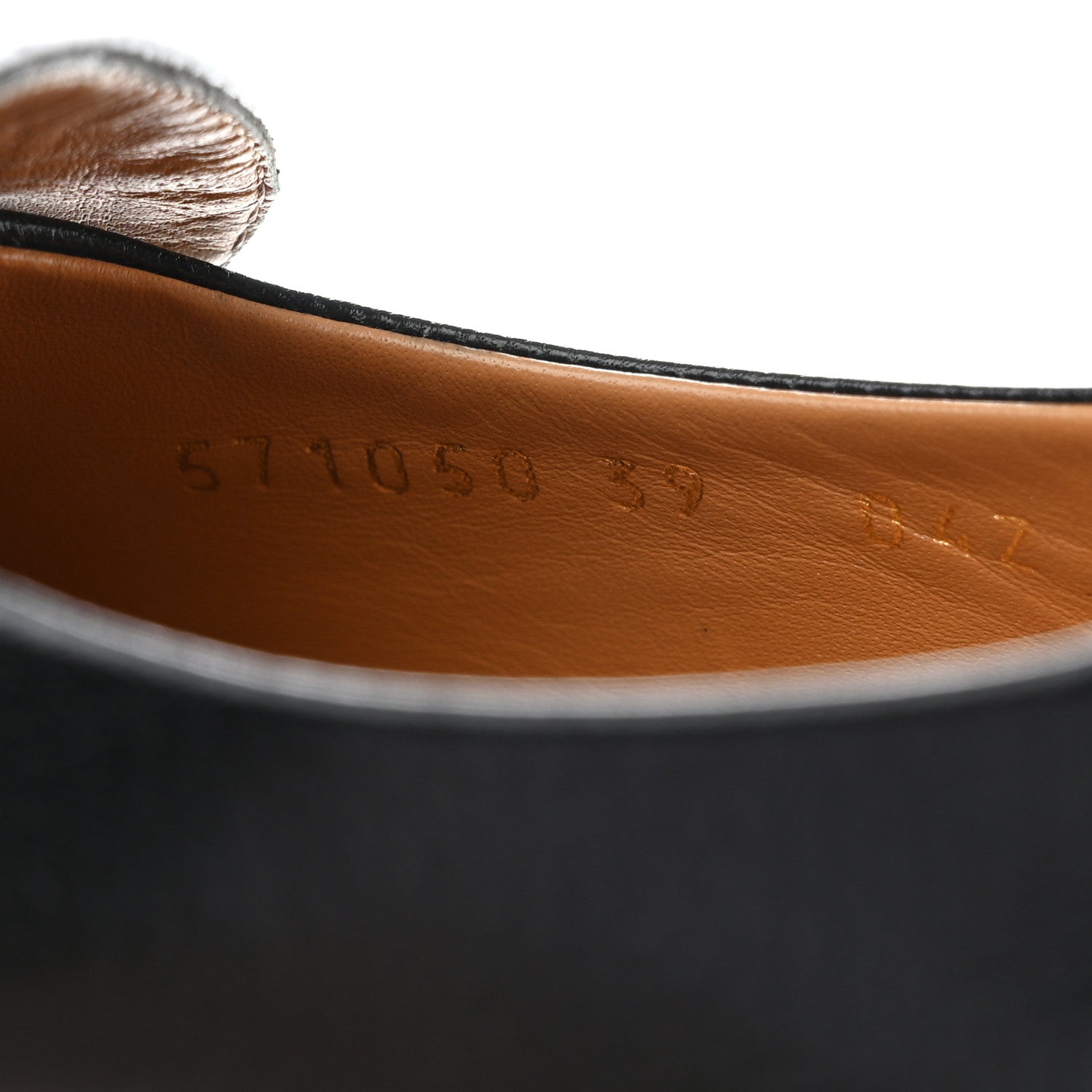 Gucci Goatskin Womens Horsebit Mid-Heel Loafers 39 Black 8 of 8