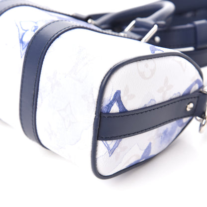 Louis Vuitton Monogram Watercolor Keepall XS Blue 7 of 10