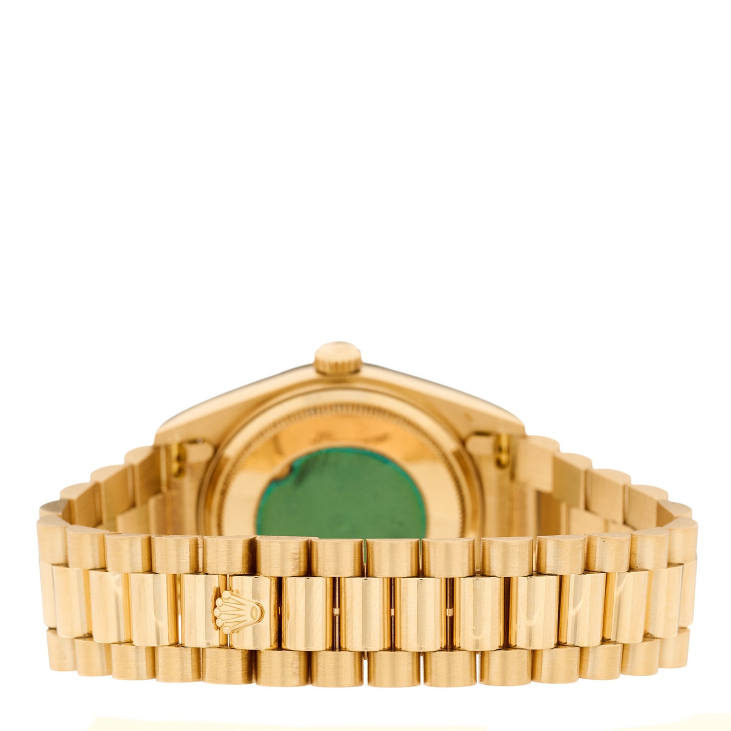18K Yellow Gold Diamond 36mm Oyster Perpetual Day-Date President Watch Champagne 18038