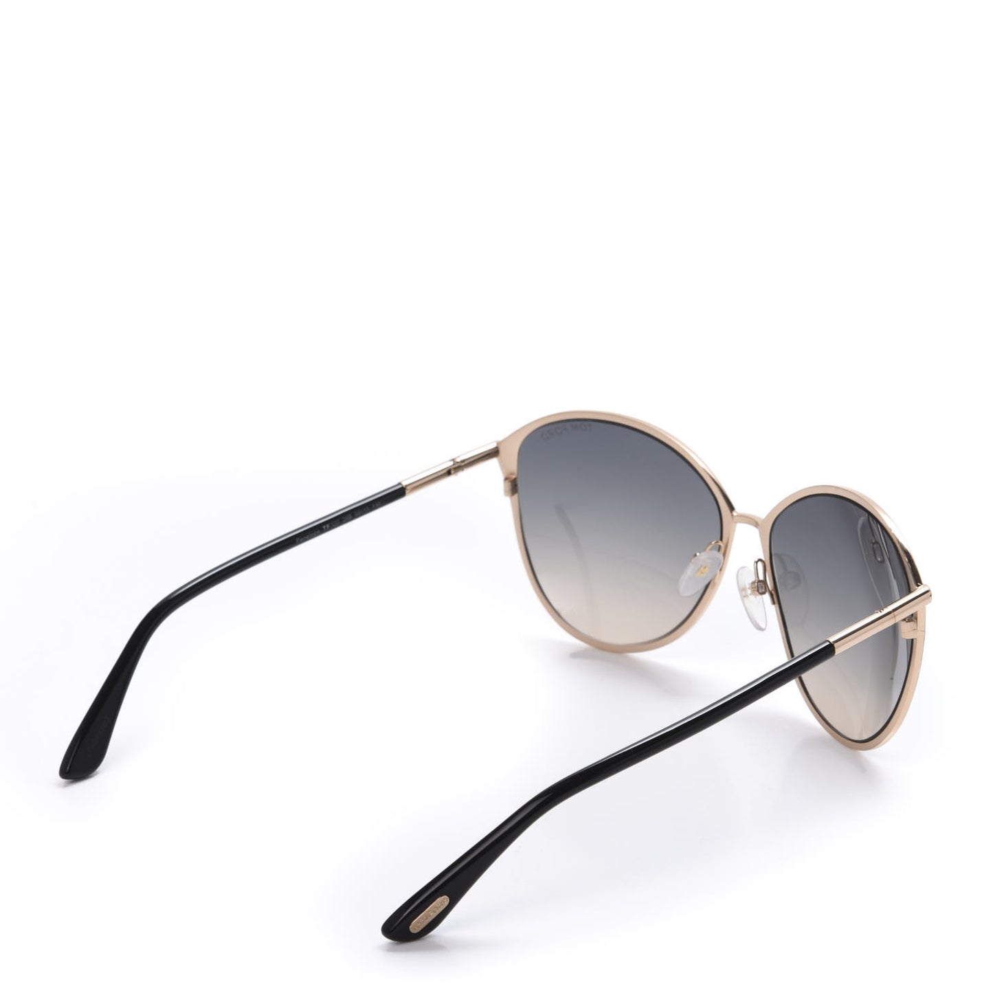Penelope Vintage Round Sunglasses TF320 Black