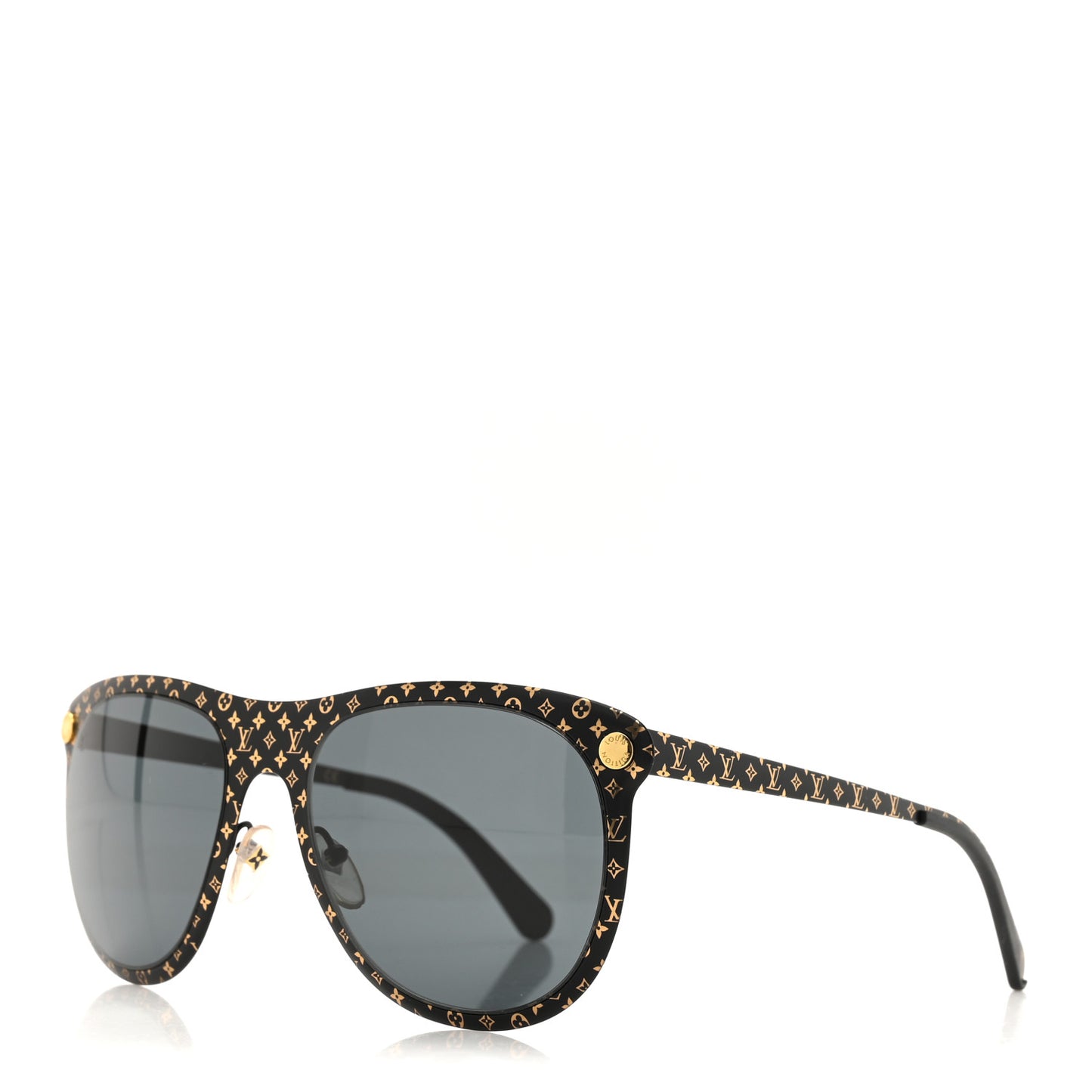 Monogram Vertigo Sunglasses Z0966U Black Gold