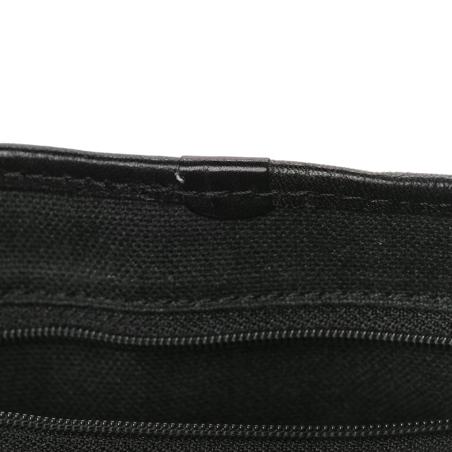 House Check Buckle Tote Black