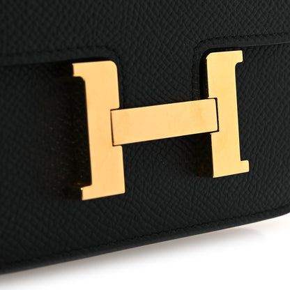 Hermes Epsom Constance Slim Wallet Black 9 of 10