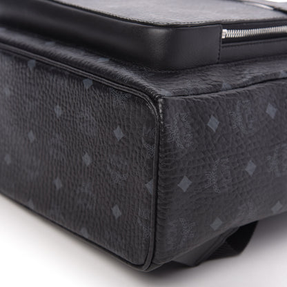 MCM Visetos Medium Stark Backpack Black 5 of 10