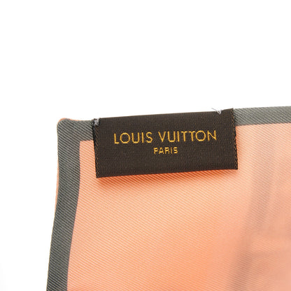 Louis Vuitton Silk Monogram Trunks Bandeau Rose Poudre 3 of 3