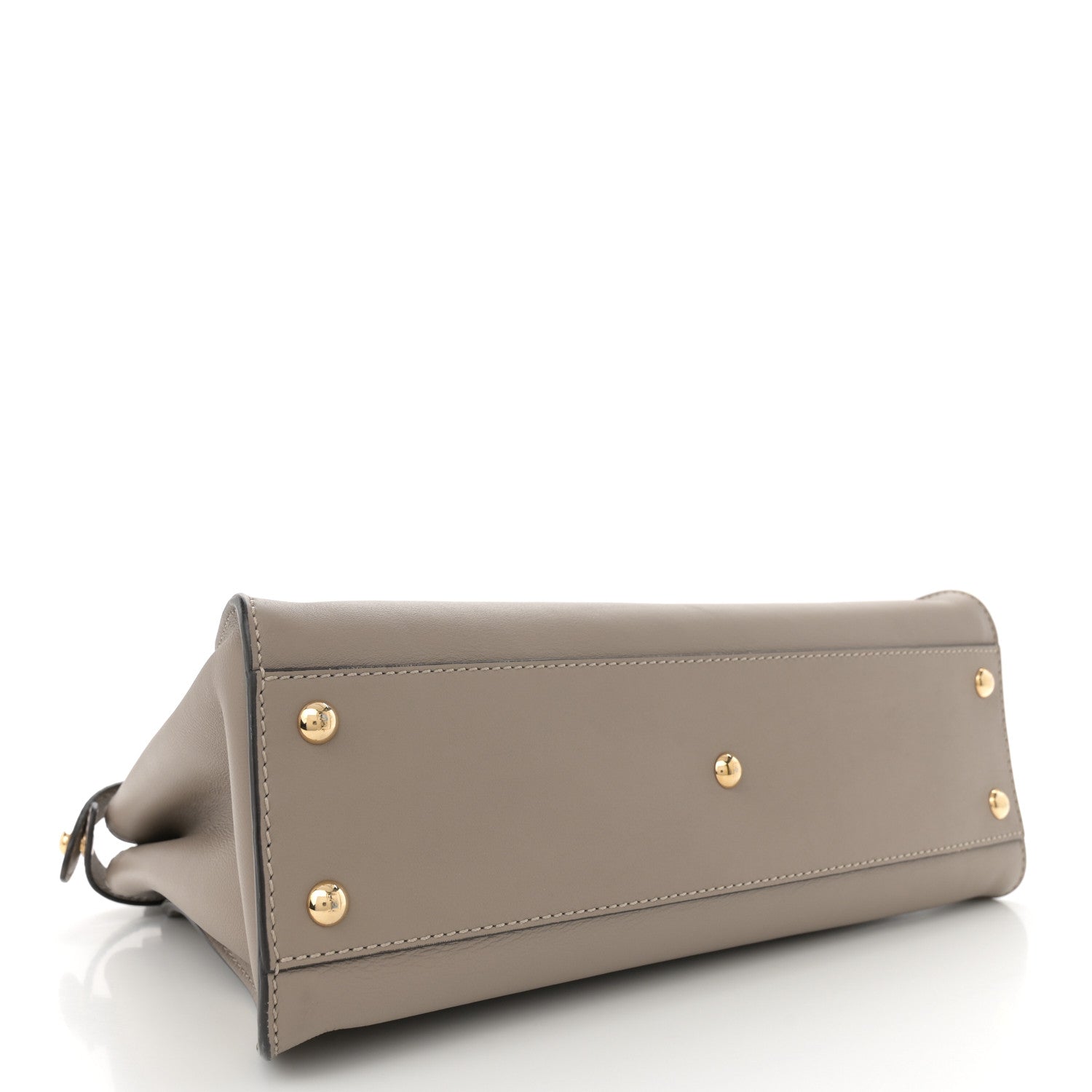 Fendi Vitello Seta Plexiglass Tortoise Medium Peekaboo Iconic Satchel Tortora 4 of 11