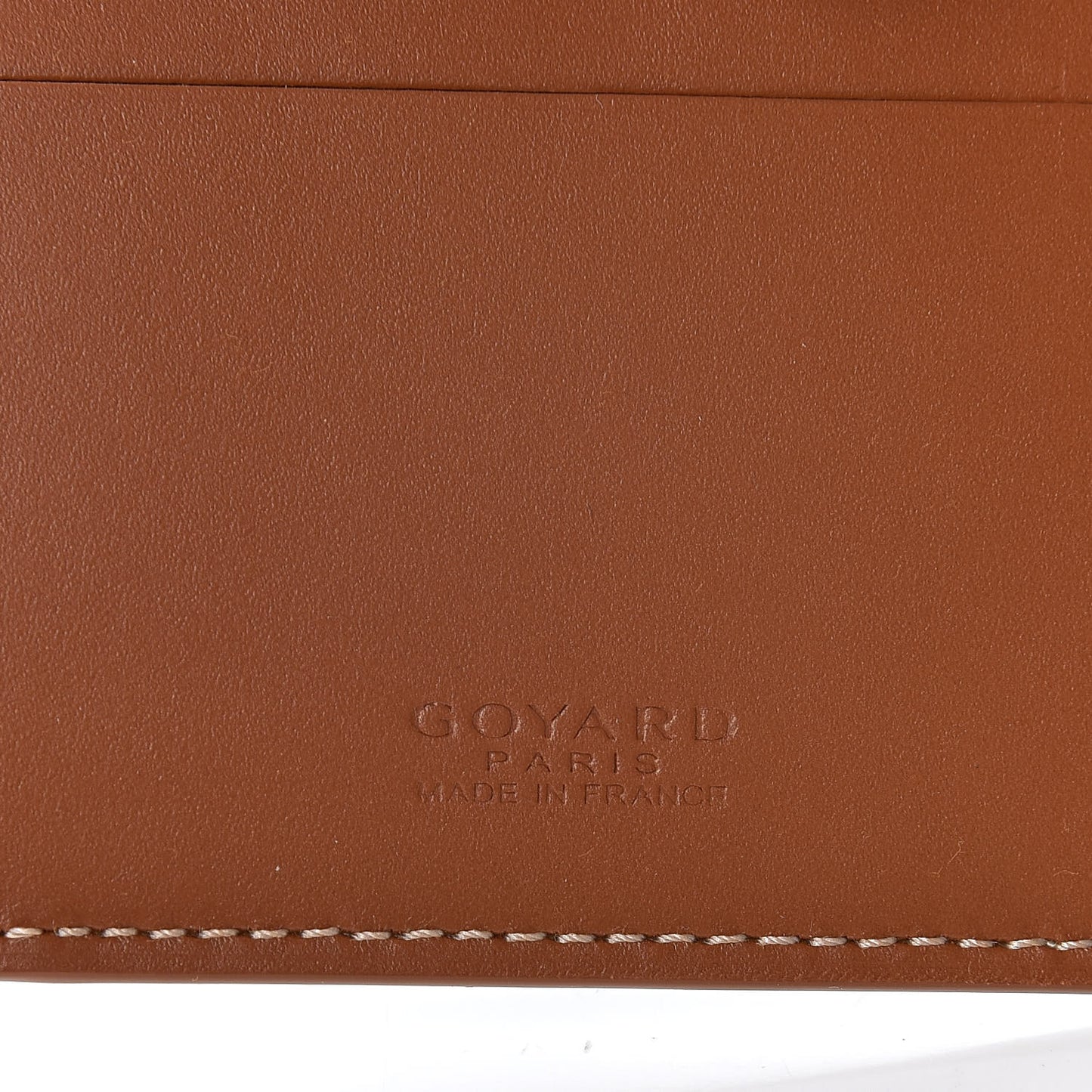Goyardine Victoire Card Holder Insert Black Gold