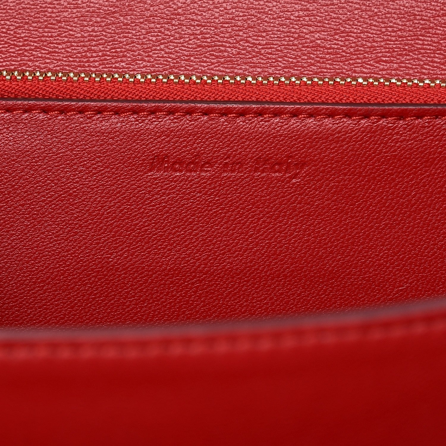 Celine Goatskin Medium Classic Box Flap Bag Carmin 7 of 7