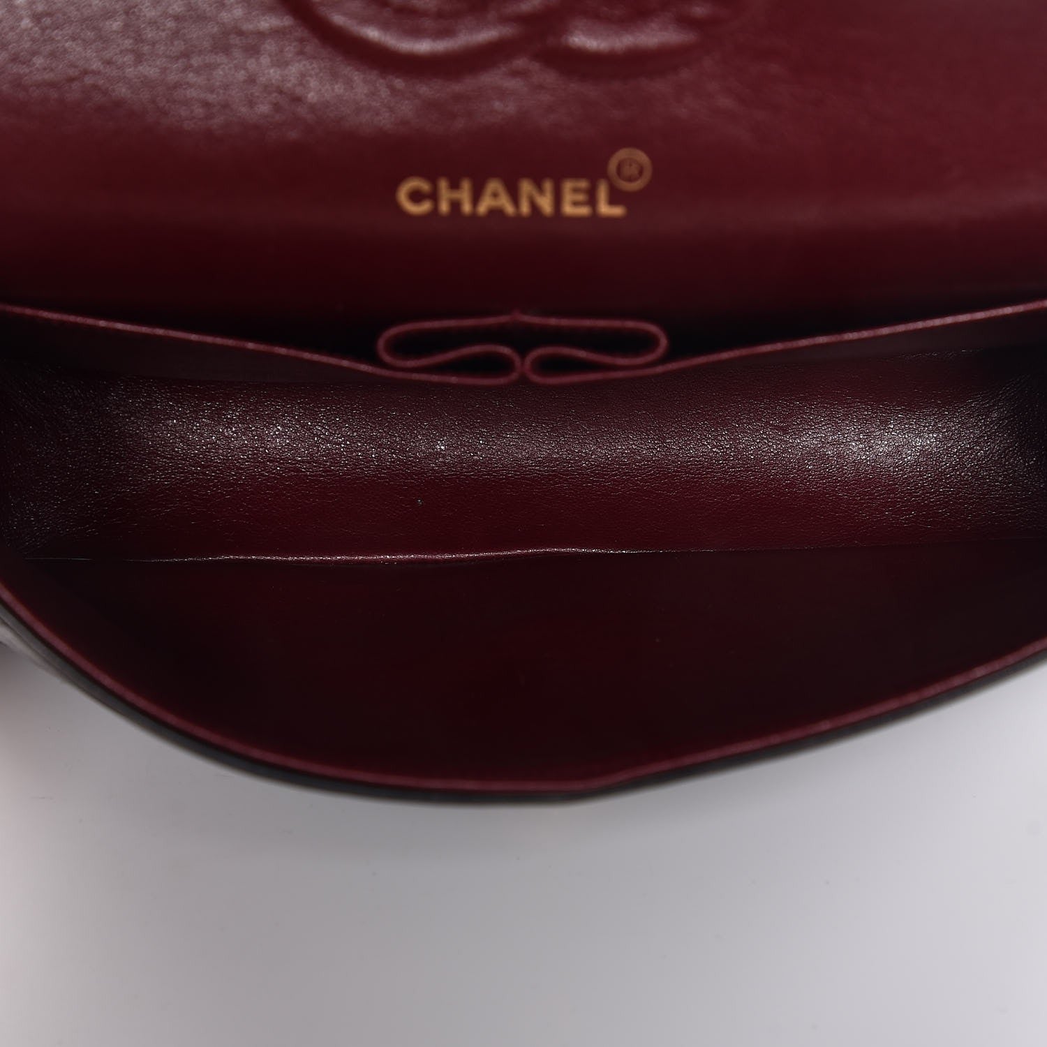 Chanel Lambskin Quilted Medium Double Flap Black 6 of 11