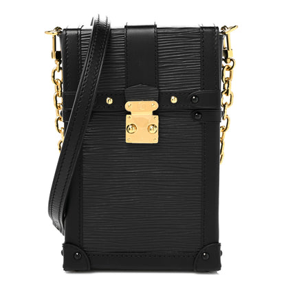 Louis Vuitton Epi Pochette Trunk Verticale Black 1 of 10
