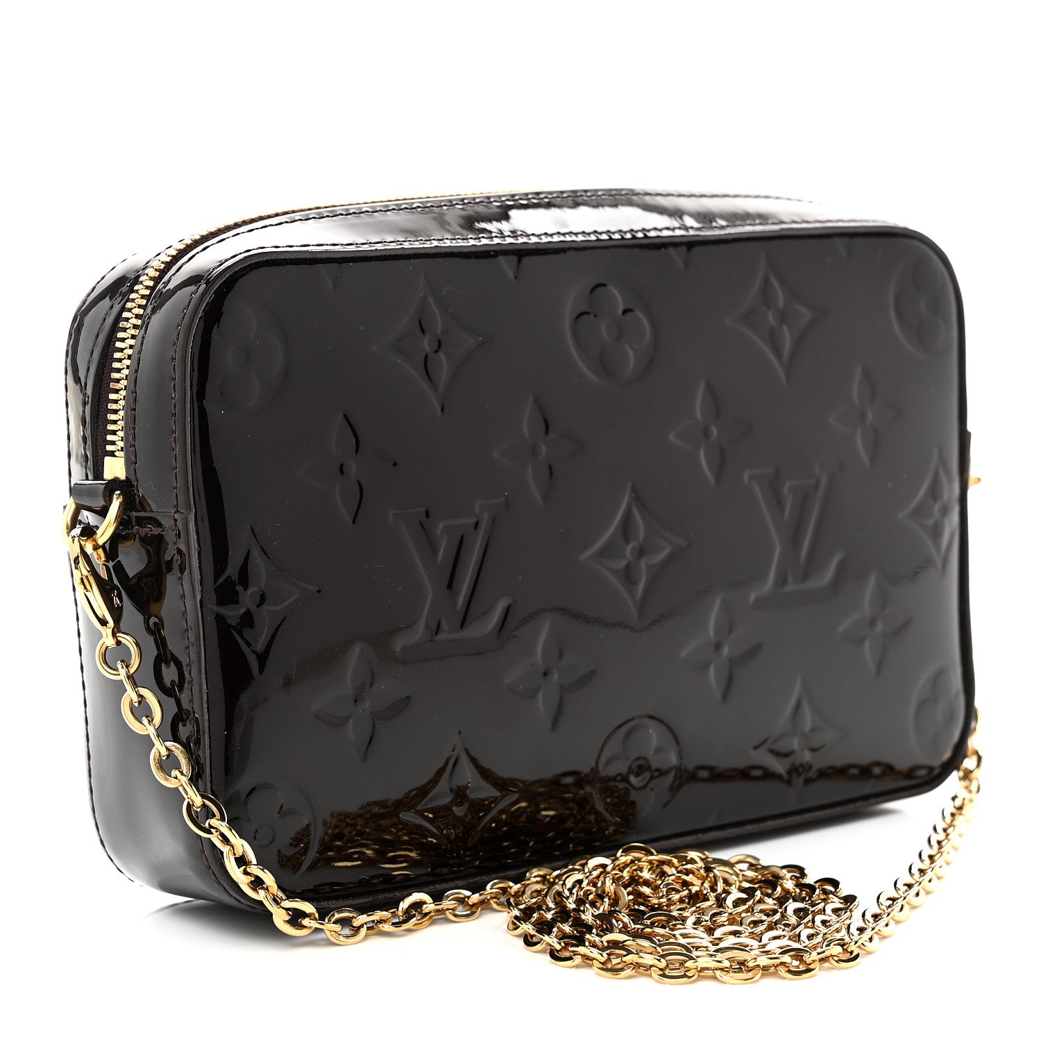 Louis Vuitton Vernis Camera Pouch Amarante 3 of 10
