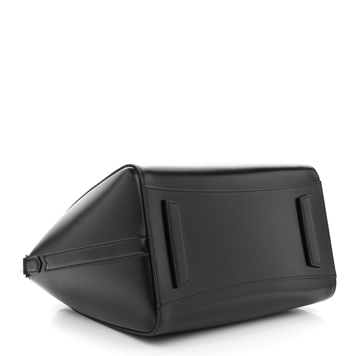 Shiny Lord Calfskin Medium Antigona Black