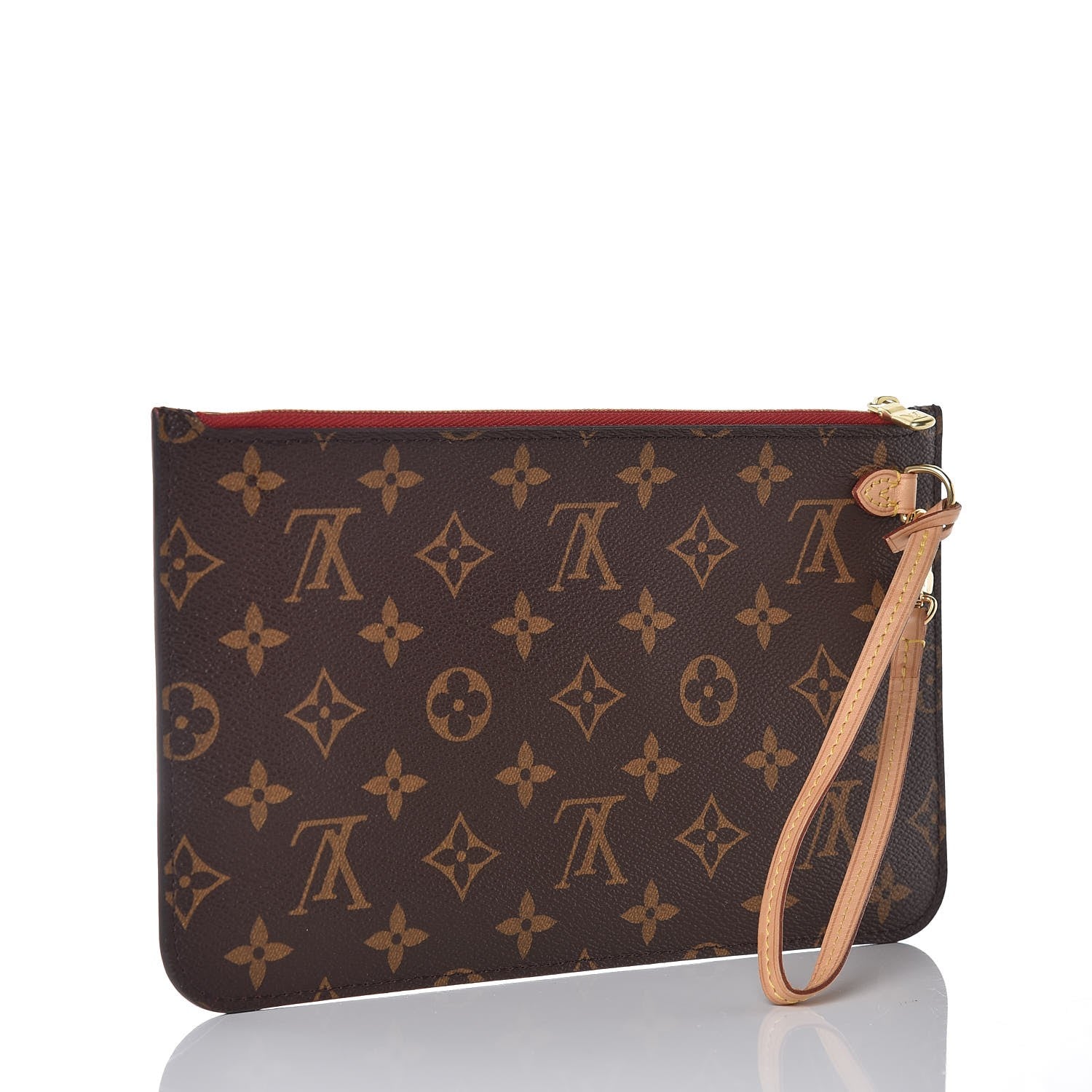 Louis Vuitton Monogram Neverfull MM GM Pochette Cherry 4 of 10