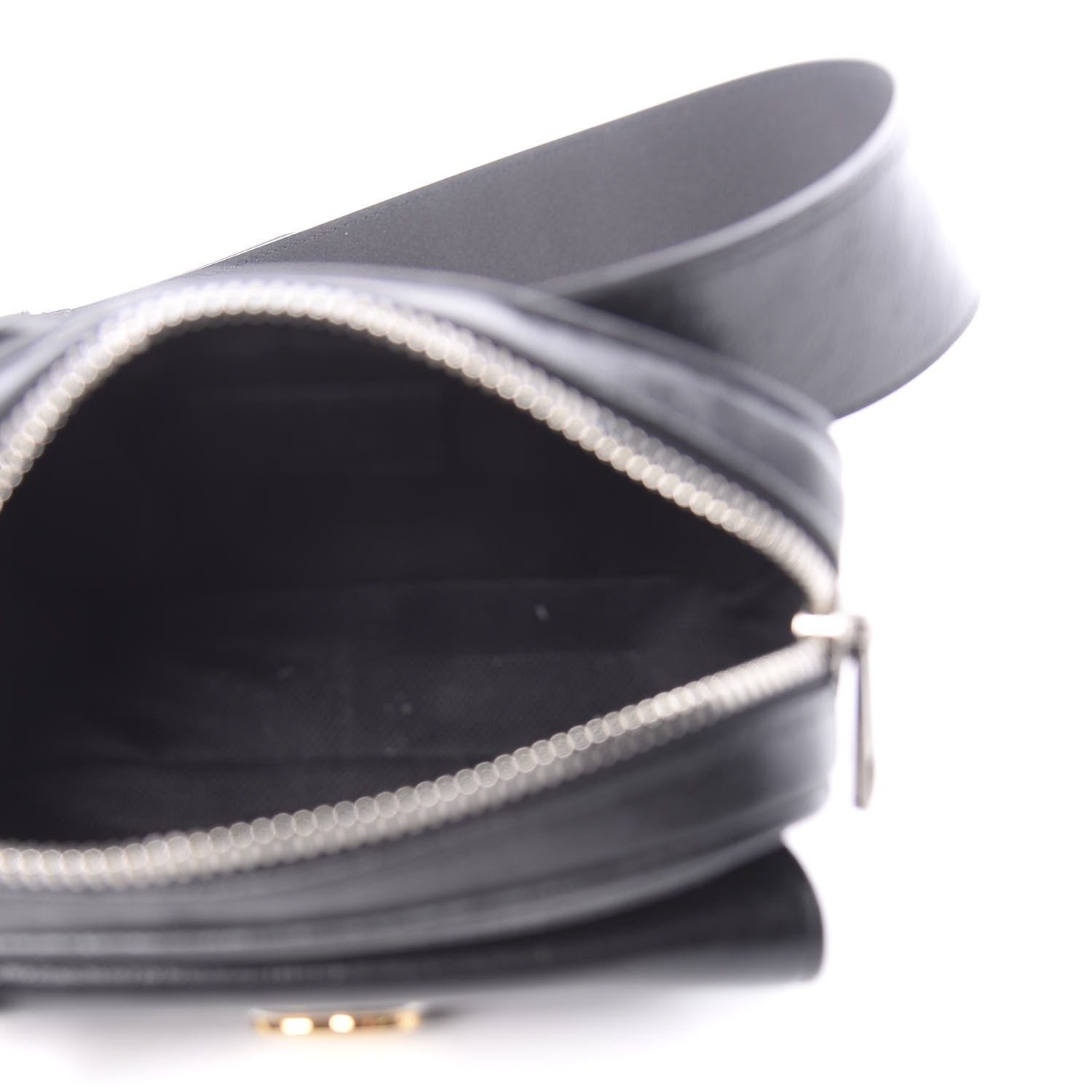 Gucci Fluffy Calfskin Mini Morpheus Belt Bag 90 36 Black 5 of 10
