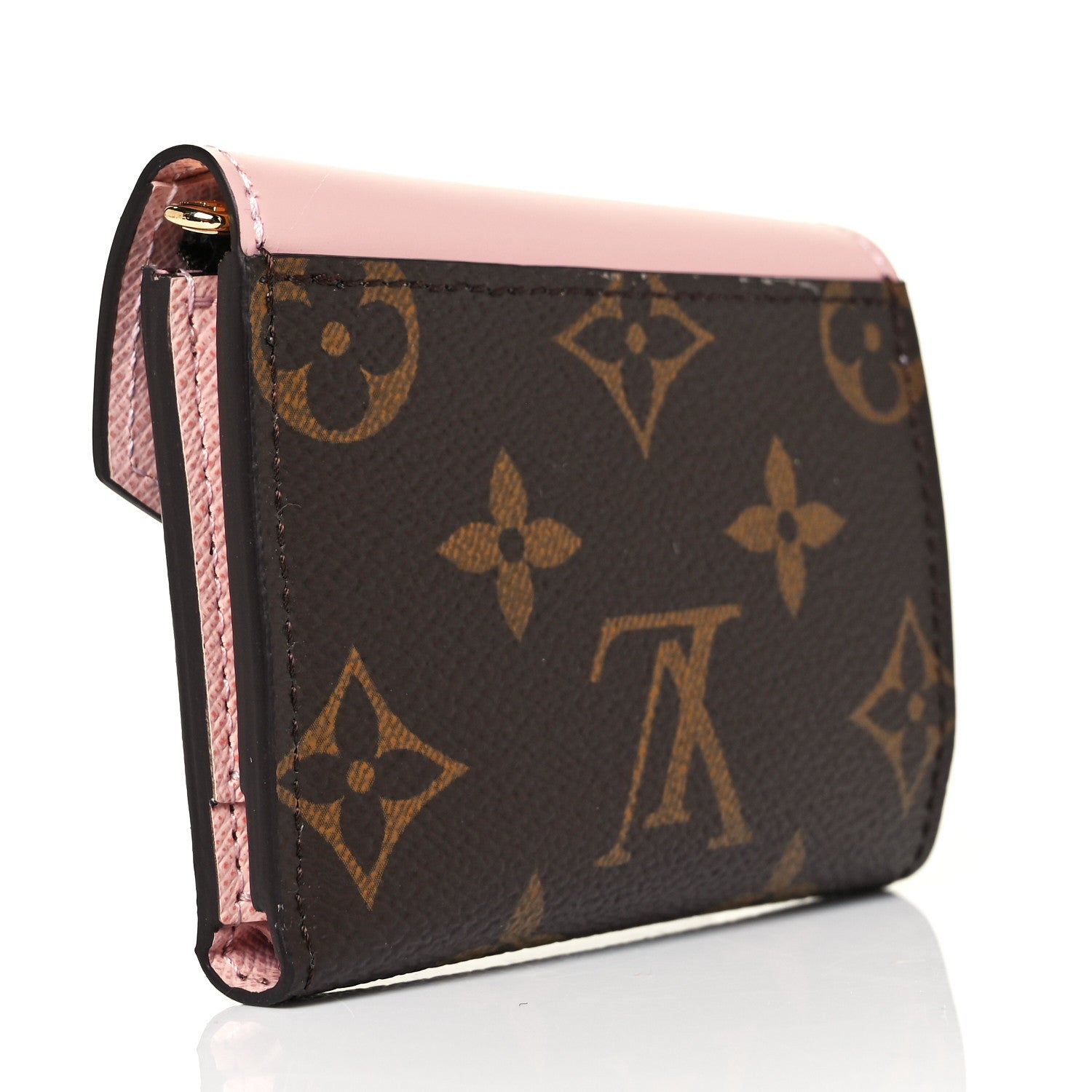 Louis Vuitton Monogram Zoe Wallet Rose Ballerine 3 of 9