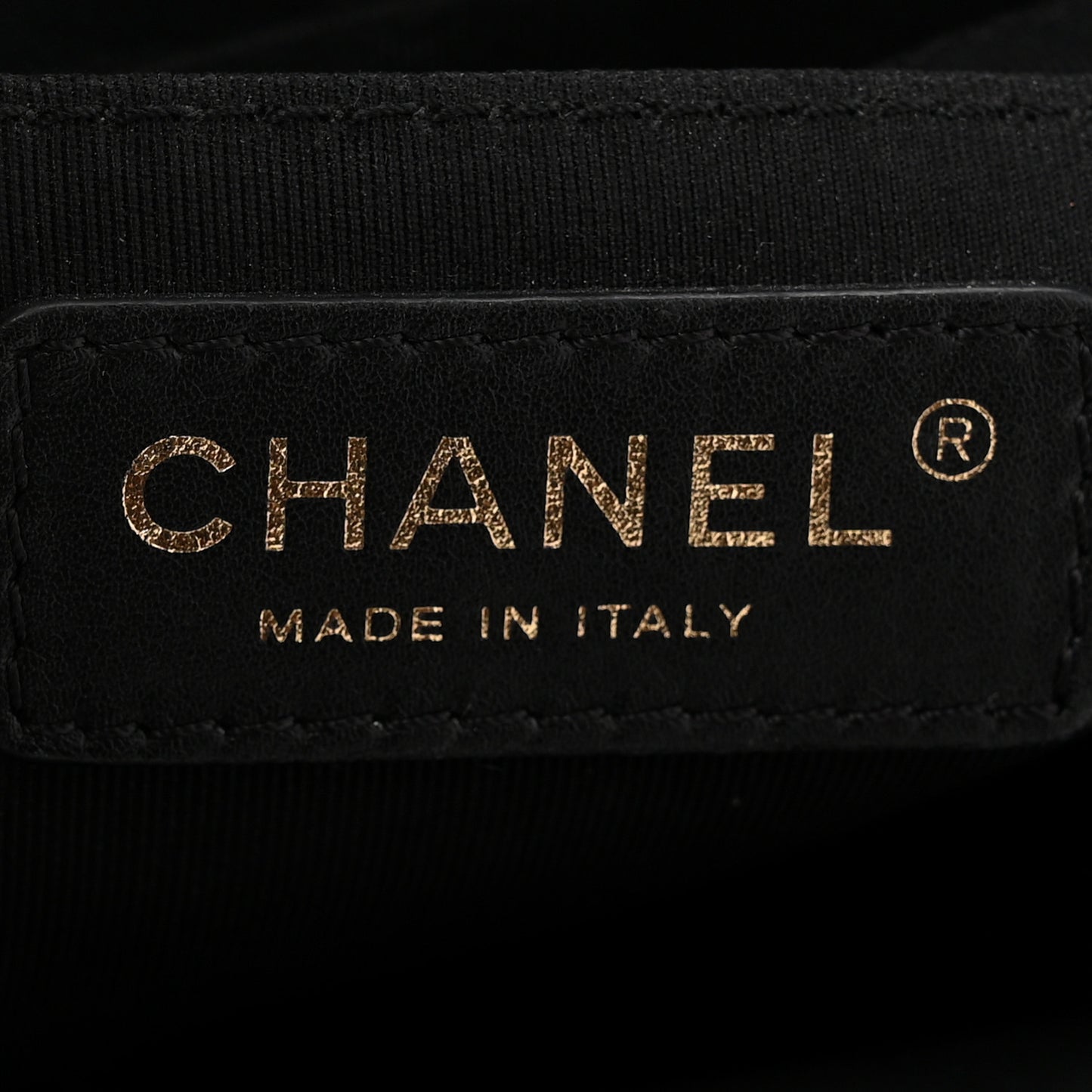 Calfskin Chevron Quilted Large Urban Spirit Backpack Black