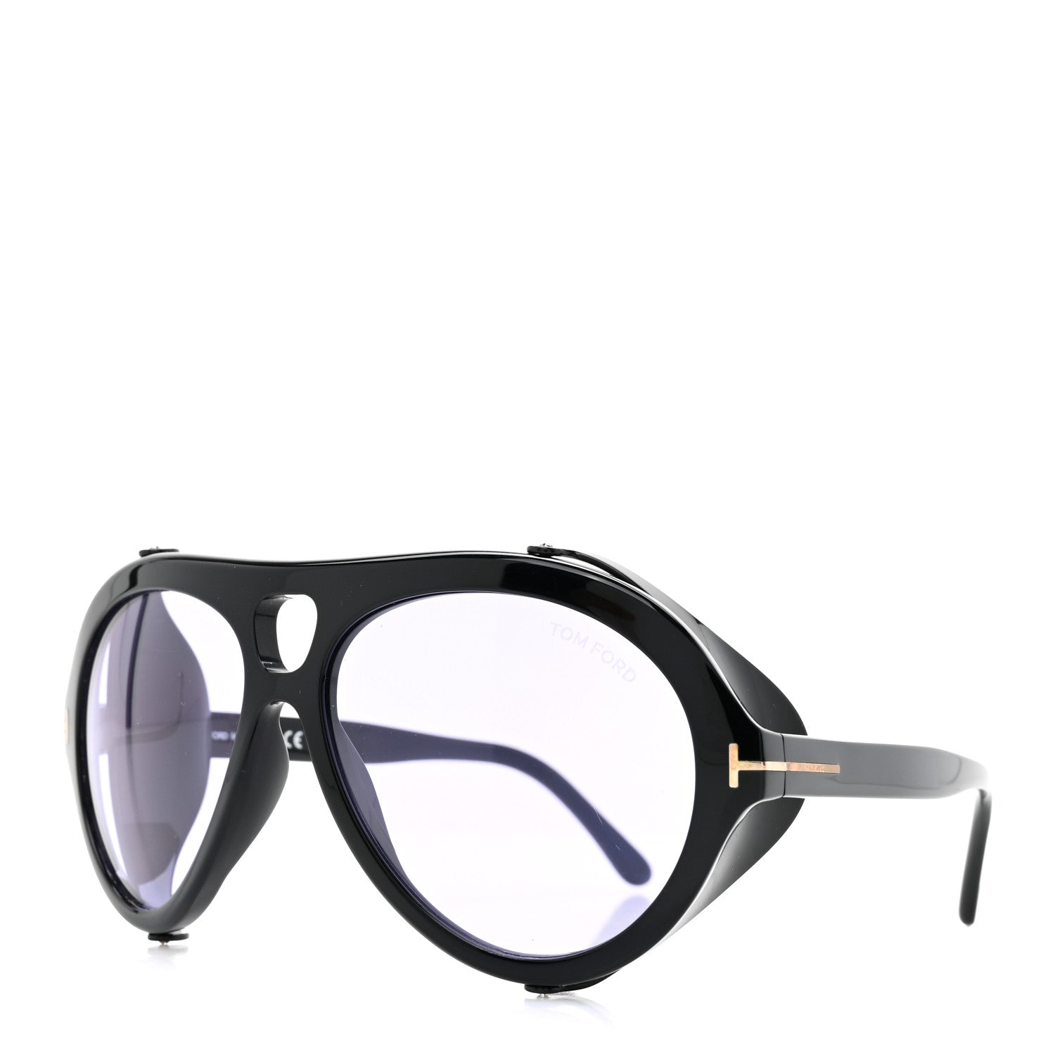 Tom Ford Acetate Neughman Sunglasses TF882 Black 1 of 8