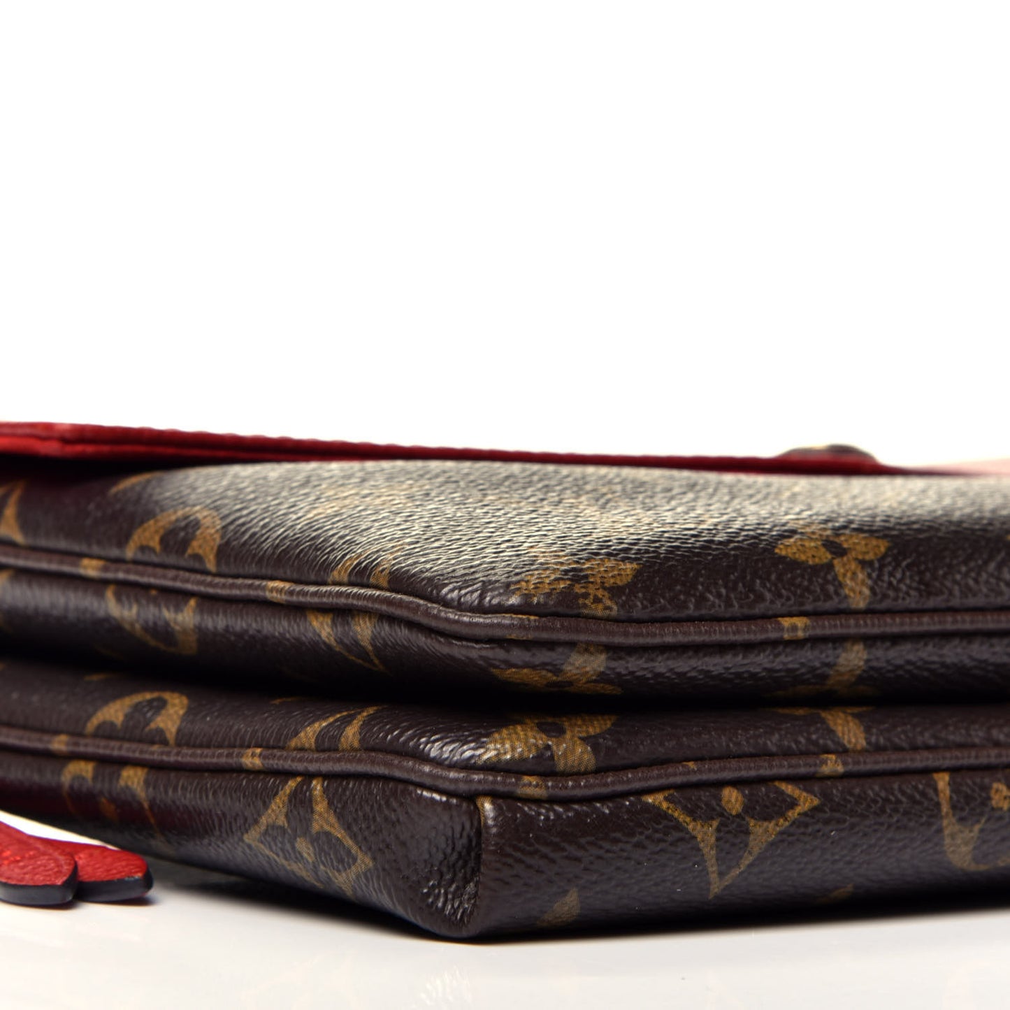 Monogram Twice Pochette Cherry