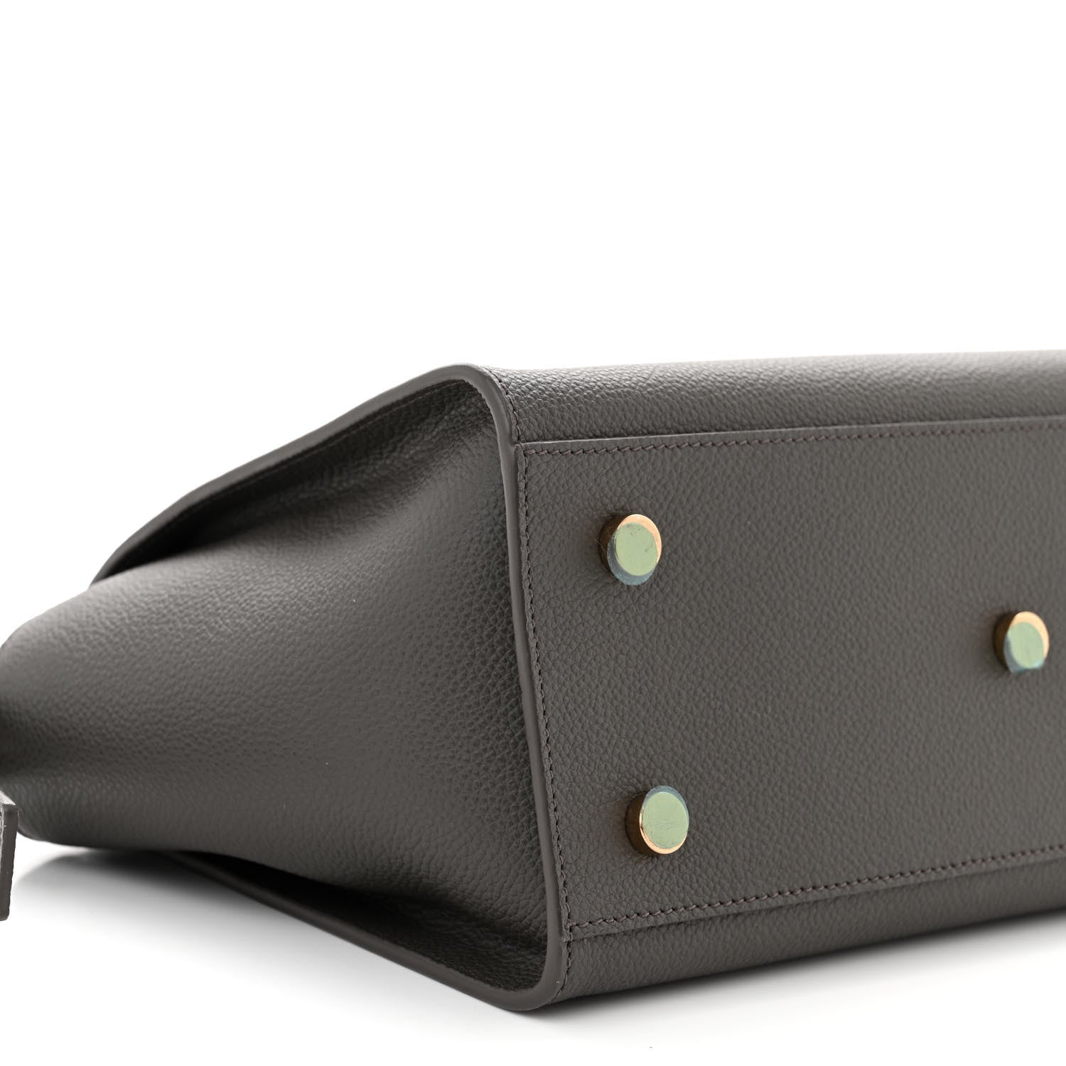 Saint Laurent Calfskin Baby Monogram Downtown Cabas Pebble 9 of 10