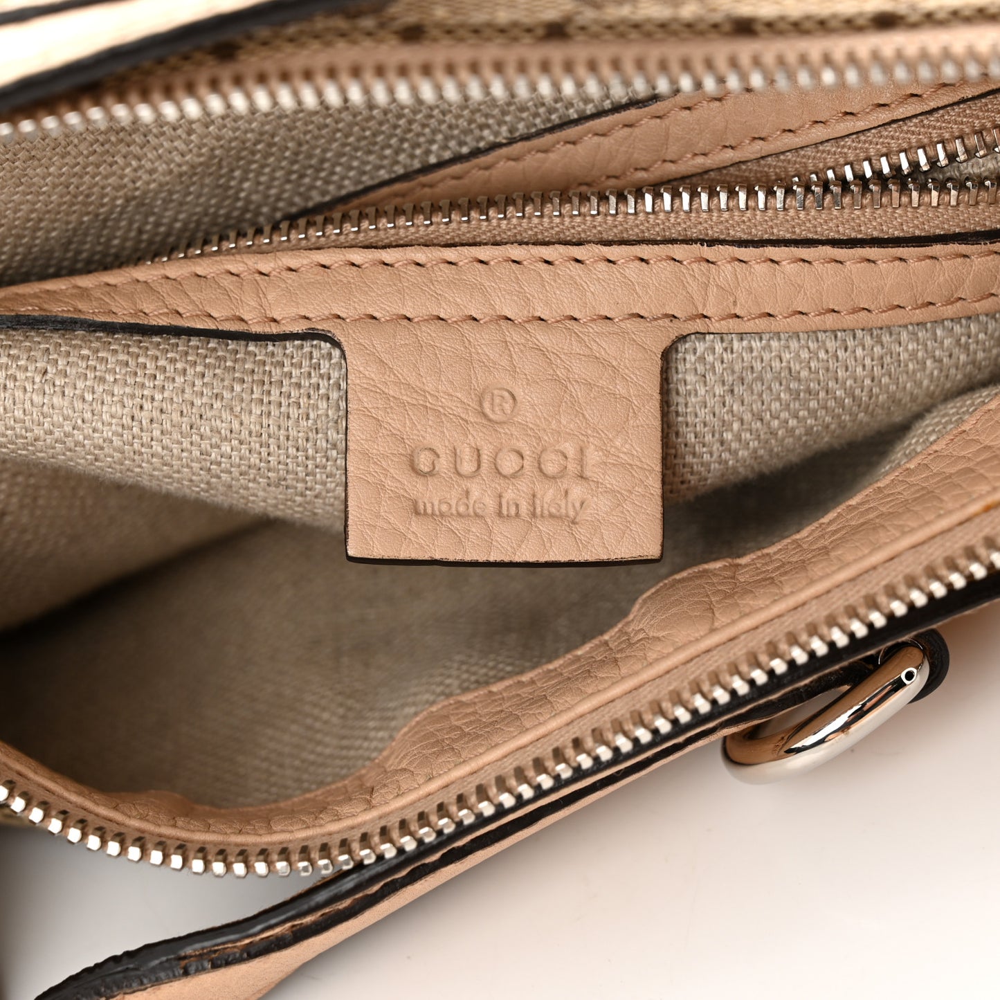 Monogram Large Icon Bit Hobo Tan