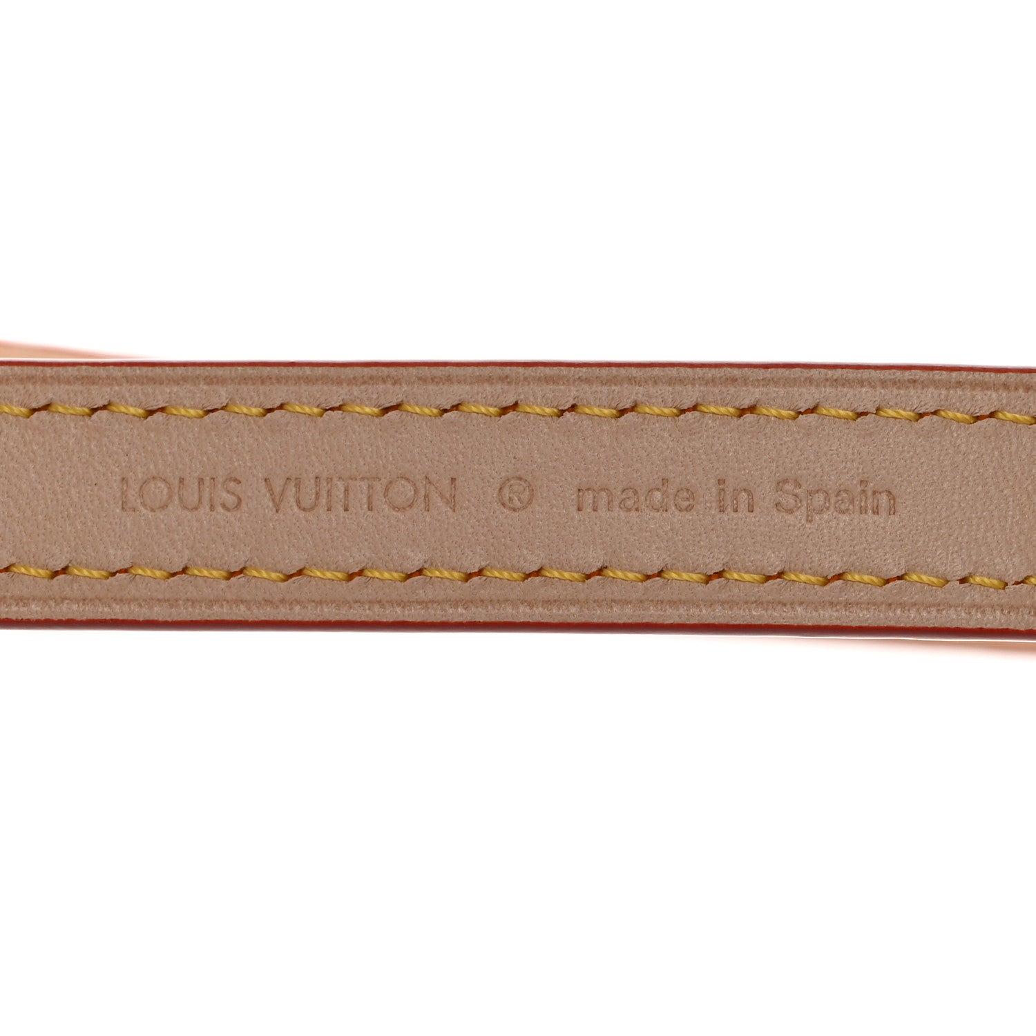 Louis Vuitton Vachetta 16mm Adjustable Shoulder Strap 4 of 6