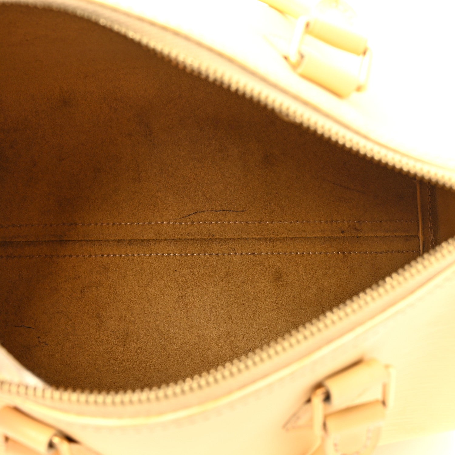 Louis Vuitton Epi Speedy 25 Ivory 5 of 16