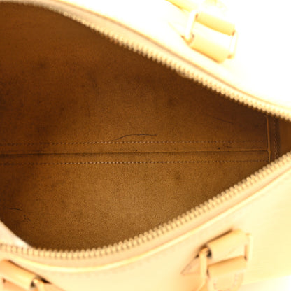 Louis Vuitton Epi Speedy 25 Ivory 5 of 16