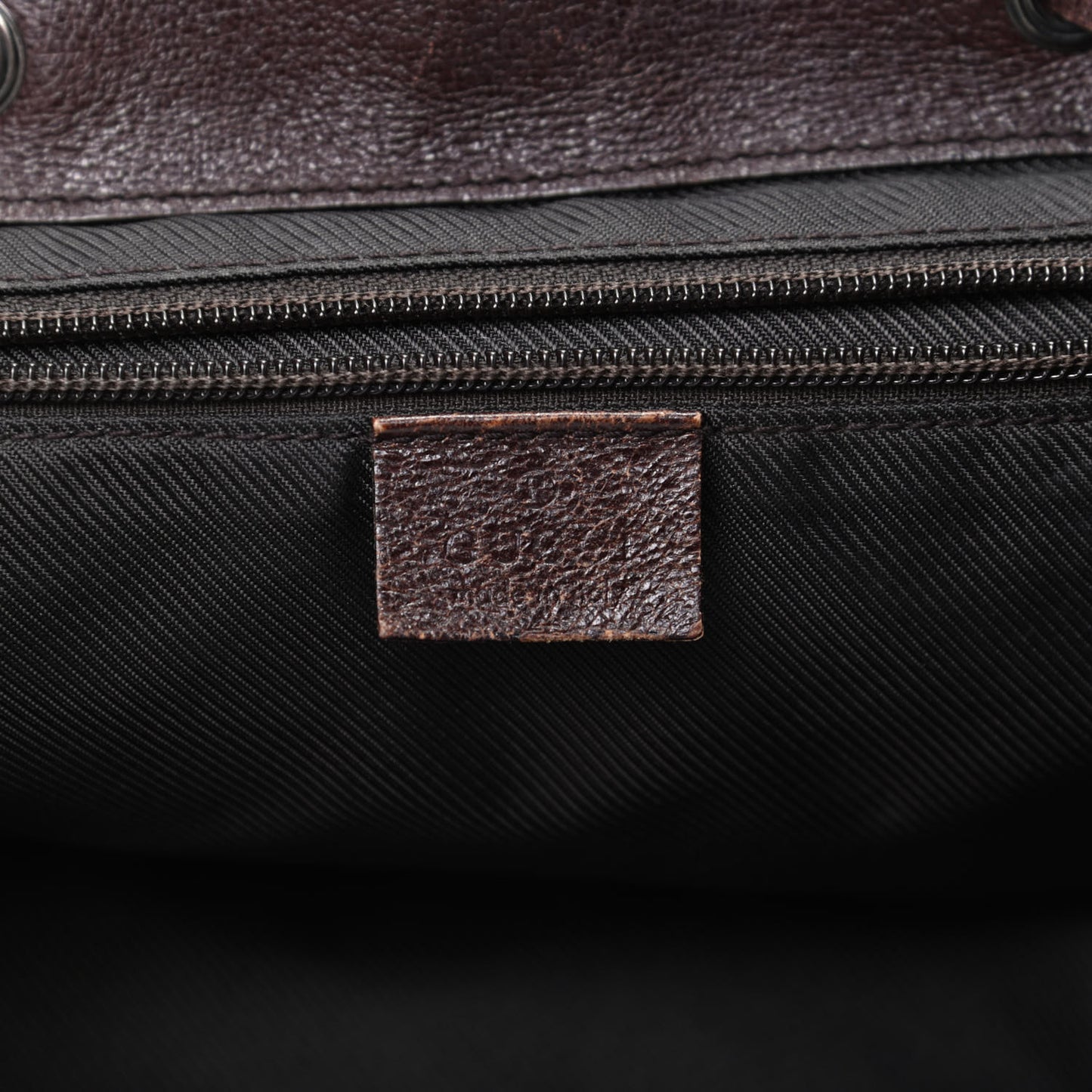 Monogram Backpack Dark Brown