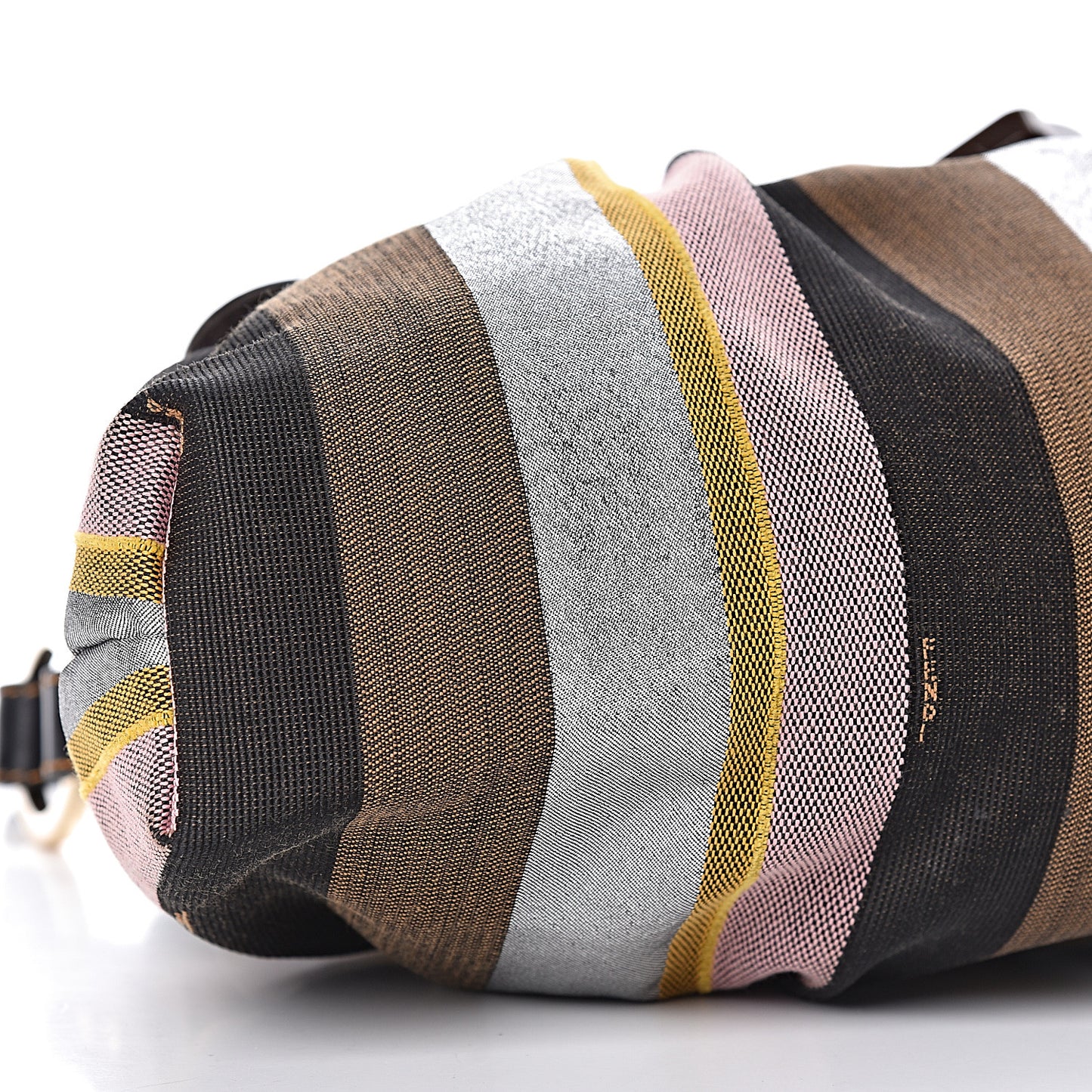 Pequin Large Chef Shoulder Bag Multicolor Rosa Black