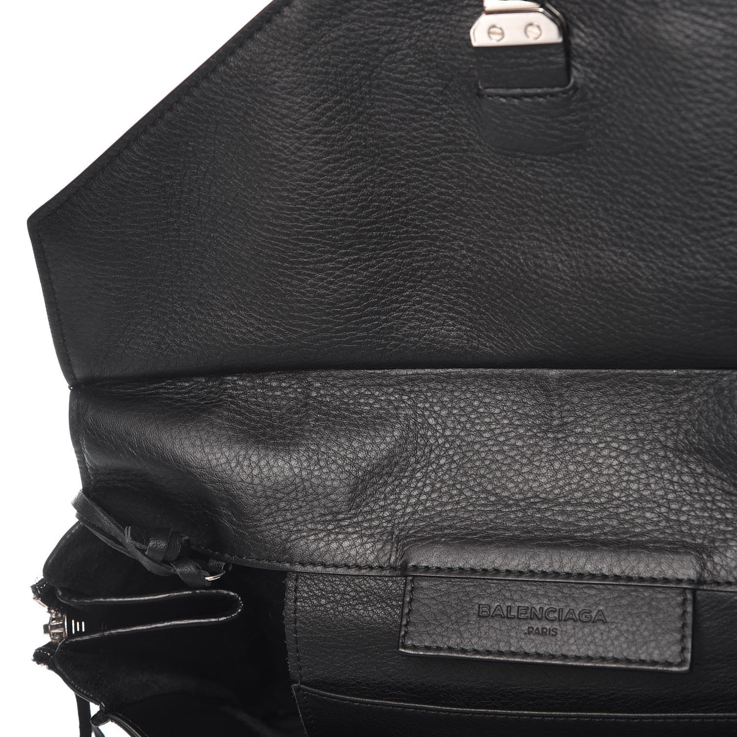 Veau Papier Sight Clutch Black