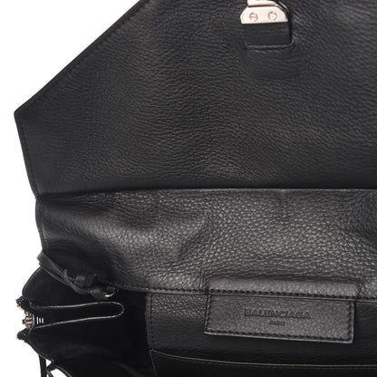 Balenciaga Veau Papier Sight Clutch Black 8 of 14
