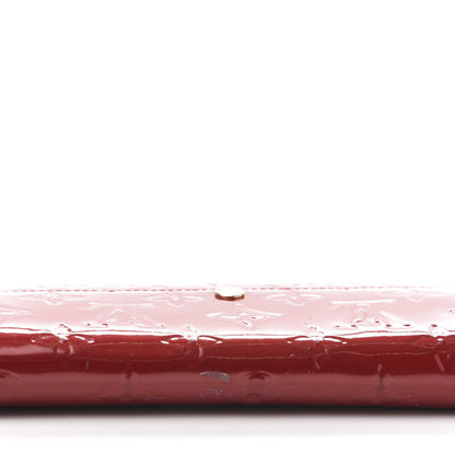 Louis Vuitton Vernis Sarah Wallet Pomme D'Amour 11 of 14
