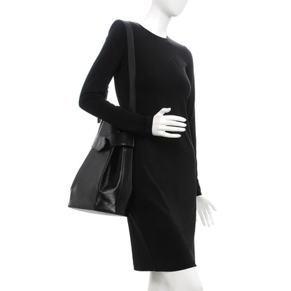 Louis Vuitton Epi Sac D'Epaule GM Black 2 of 12