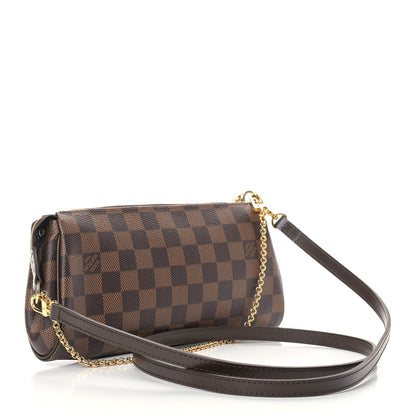 Louis Vuitton Damier Ebene Eva Clutch 3 of 11