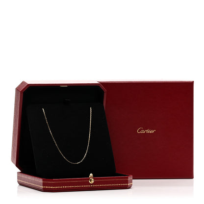 Cartier 18K Yellow Gold Chain Necklace 5 of 5